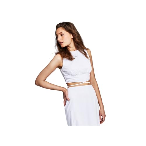 Now This Womens Tie Waist Top