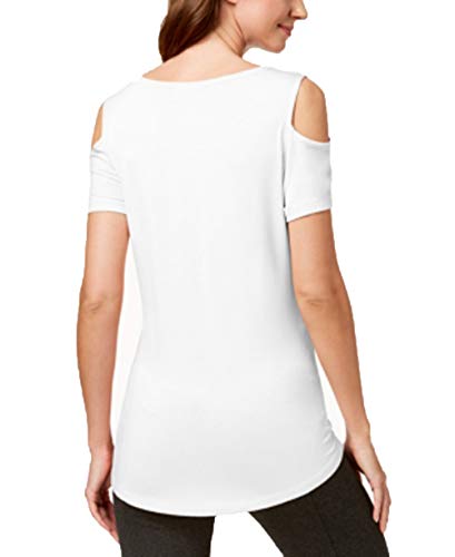 Petite Cold-Shoulder Top