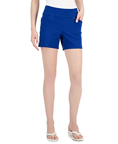 INC International Concepts Womens Mid Rise Leopard Print Pull On Shorts
