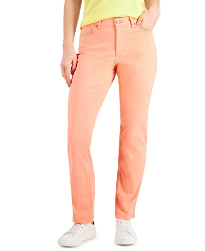 Charter Club Womens Lexington Tummy Control Straight Leg Jeans