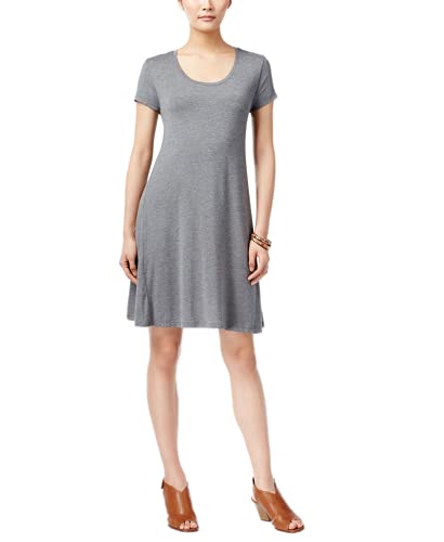 Style & Co Petite Short Sleeve A Line Dress