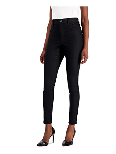 INC International Concepts Coated High Rise Skinny Jeans
