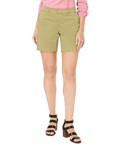 Petite Released-Hem Chino Shorts