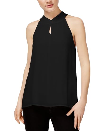 BAR III Tie Back Keyhole Top