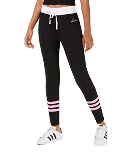 Juniors' Striped Jogger Pants