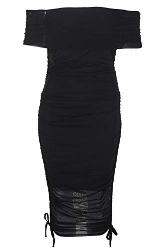 Juniors' Off-The-Shoulder Bodycon Dress