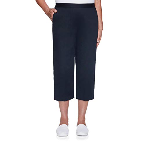 Alfred Dunner Petite Classics Capri Pull On Pants