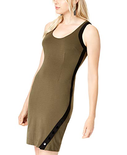 Bar III Snap Bodycon Dress