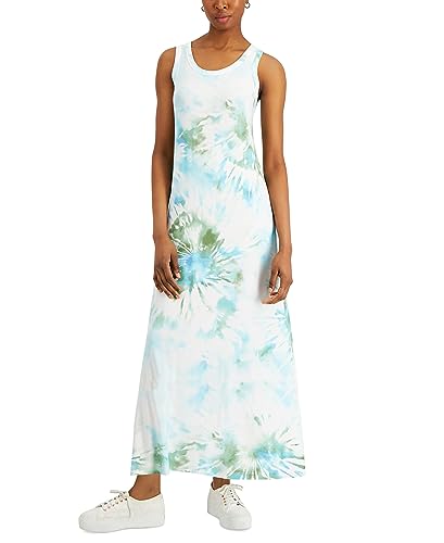 Style & Co Petite Tie Dye Maxi Dress