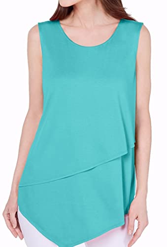 Alfani Tiered Asymmetrical Top