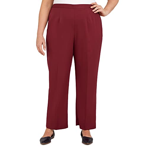 Plus Size Sloane Street Pull On Proportioned Straight Leg Pants