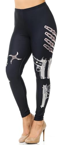 Creamy Soft Mission Impossible Plus Size Leggings