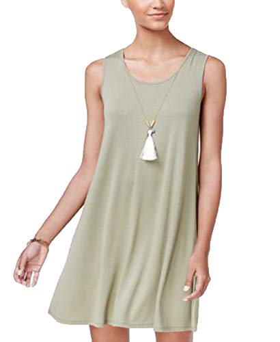 Ultra Flirt Juniors Strappy Back Necklace Dress
