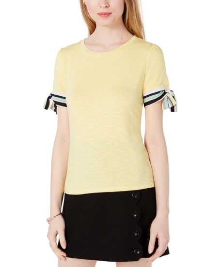 Maison Jules Tie Sleeve Top