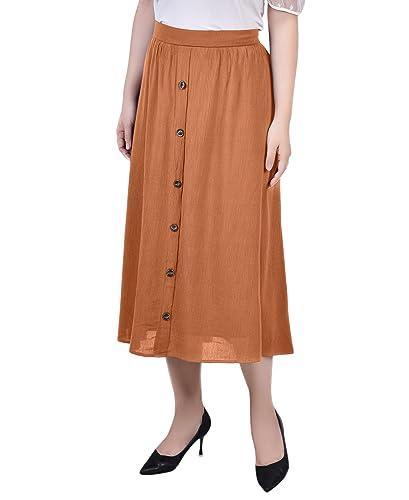 Petite Midi Length A-Line Skirts