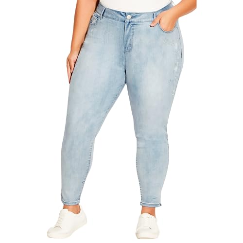 Plus Size Suri Embroidered Jeans