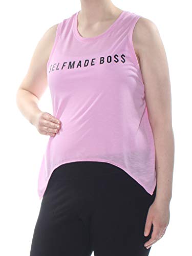 Juniors' Graphic Handkerchief-Hem Top