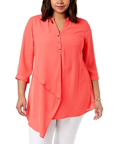 Plus Size Asymmetrical Top