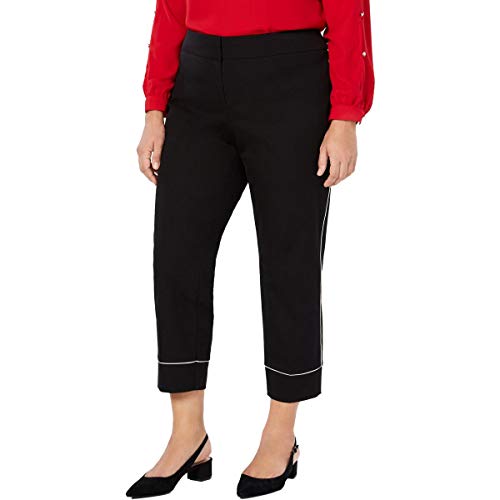Alfani Plus Size Piped Ankle Pants