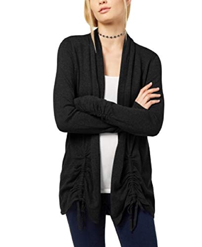 Ruched Drawstring Cardigan