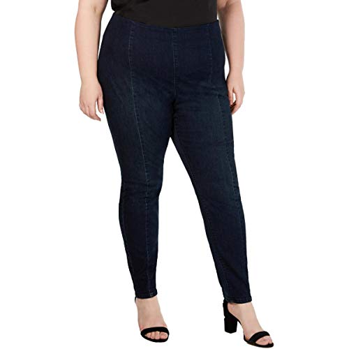 I.N.C. Plus Size Seamed Jeggings