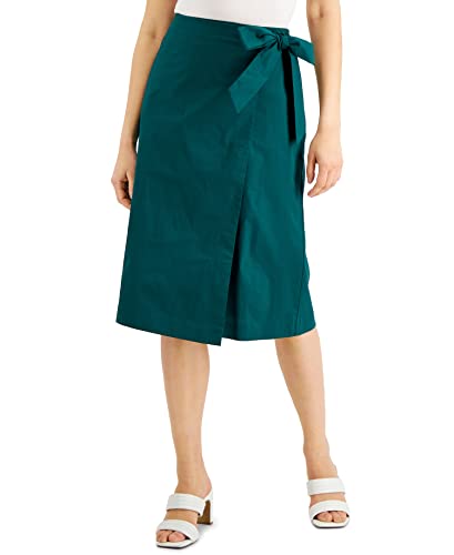 Alfani Tie Faux Wrap Skirt