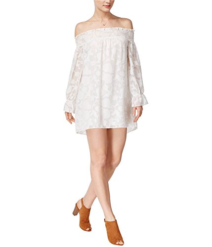 Bar III Textured Off The Shoulder Dress