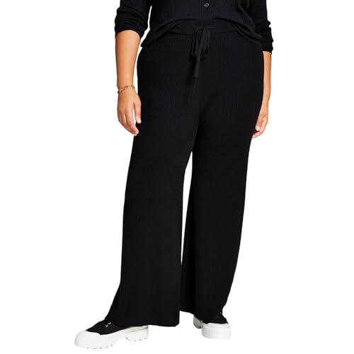 Trendy Plus Size Pull-On Sweater Pants