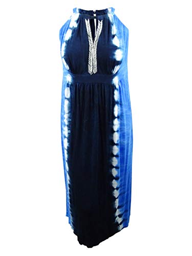 Plus Size Tie Dyed Maxi Dress
