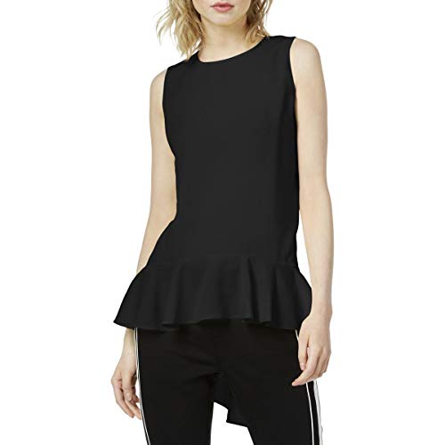 Bar III High Low Peplum Top