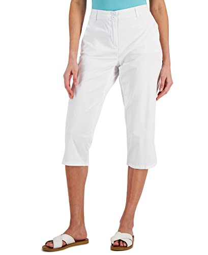 Women's Comfort-Waist Capri Pants