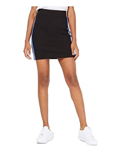 Ultra Flirt By Ikeddi Juniors Varsity Stripe Mini Skirt