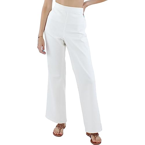 Anne Klein Pull-On High-Rise Slim-Fit Pants