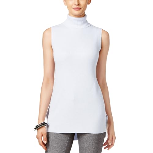 Alfani Petite High Low Turtleneck Top