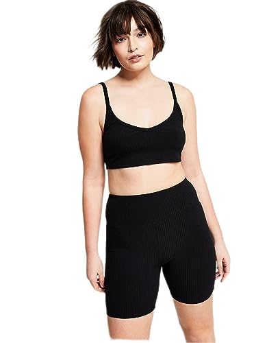 Bar III Womens Ribbed Bralette