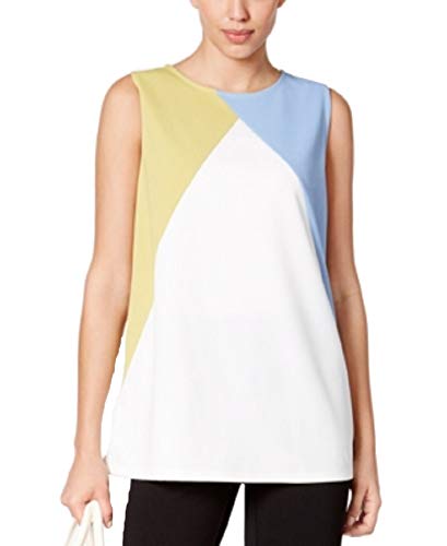 Alfani Petite Colorblocked Shell