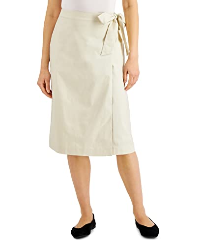 Alfani Tie Faux Wrap Skirt