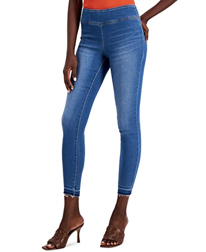 INC International Concepts Mid Rise Pull On Denim Jeggings