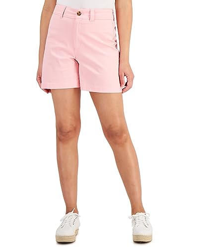 Style & Co Womens Canvas Bermuda Shorts