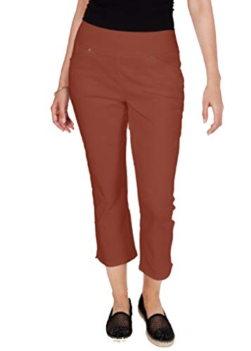 INC Curvy Pull-On Skinny Cropped Pants
