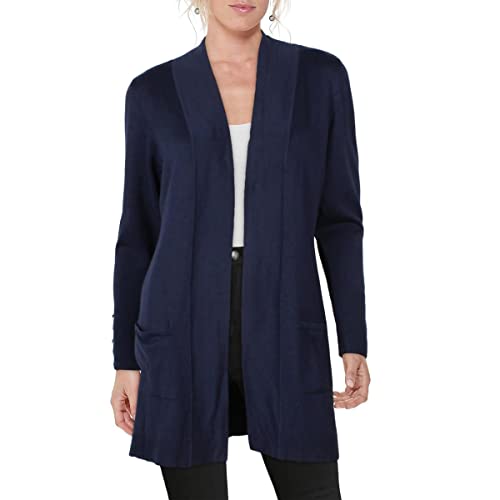 JM Collection Open Front Cardigan