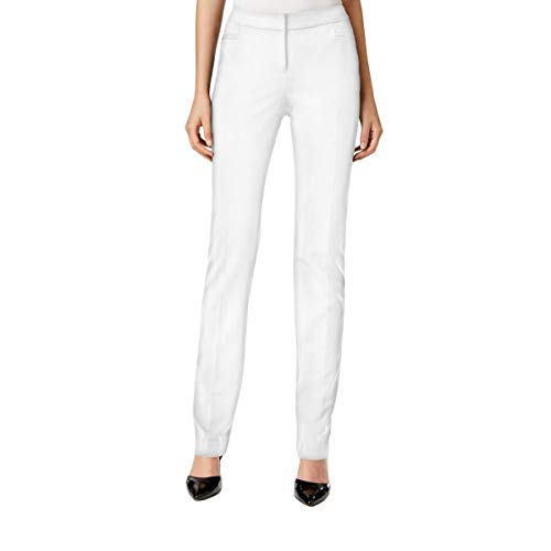 Alfani Modern Straight Leg Pants Regular Short Lengths Cloud 14
