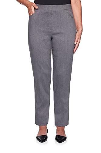 Alfred Dunner Classics Allure Pull On Slim Leg Pants