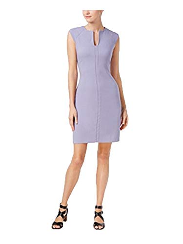 Bar III Split Neck Bodycon Dress