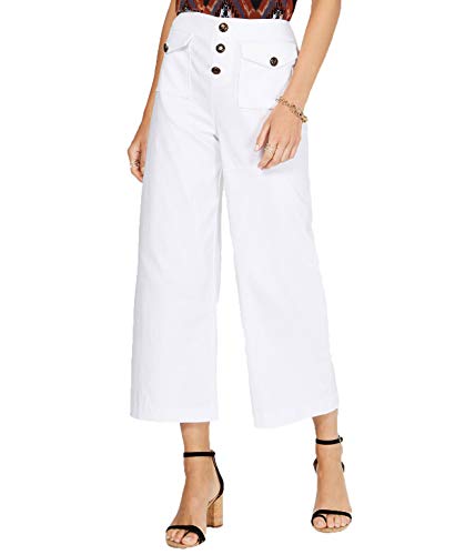 Cropped Wide Leg Pants
