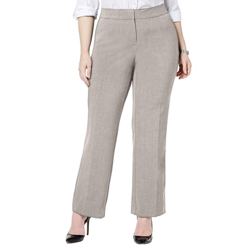 Plus & Petite Plus Size Curvy-Fit Straight-Leg Pants