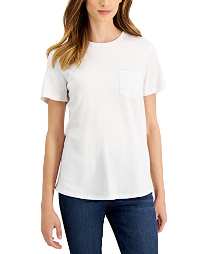 Style & Co Cotton Pocket T-Shirt
