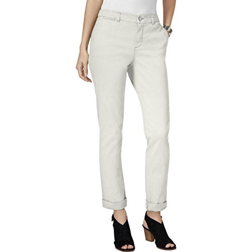 Style & Co Petite Chino Boyfriend Pants