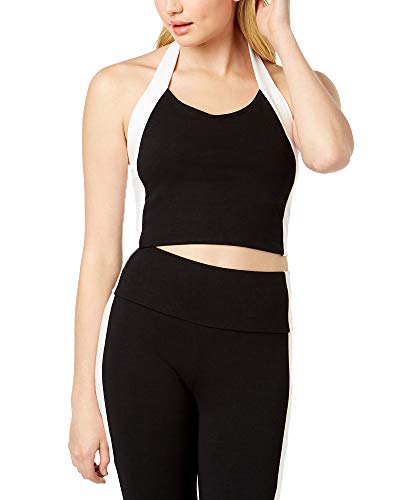 Material Girl Juniors Contrast Halter Top