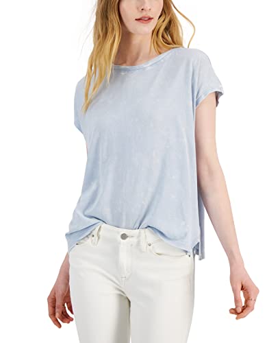 Style & Co Womens Cotton Crewneck T-Shirt